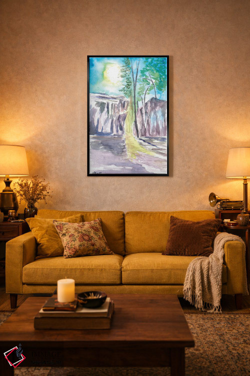 تابلو دکوراتیو "مسیر پیاده روی ازارک" اثر مارکوس و مارتینا بلیشنر - D4B