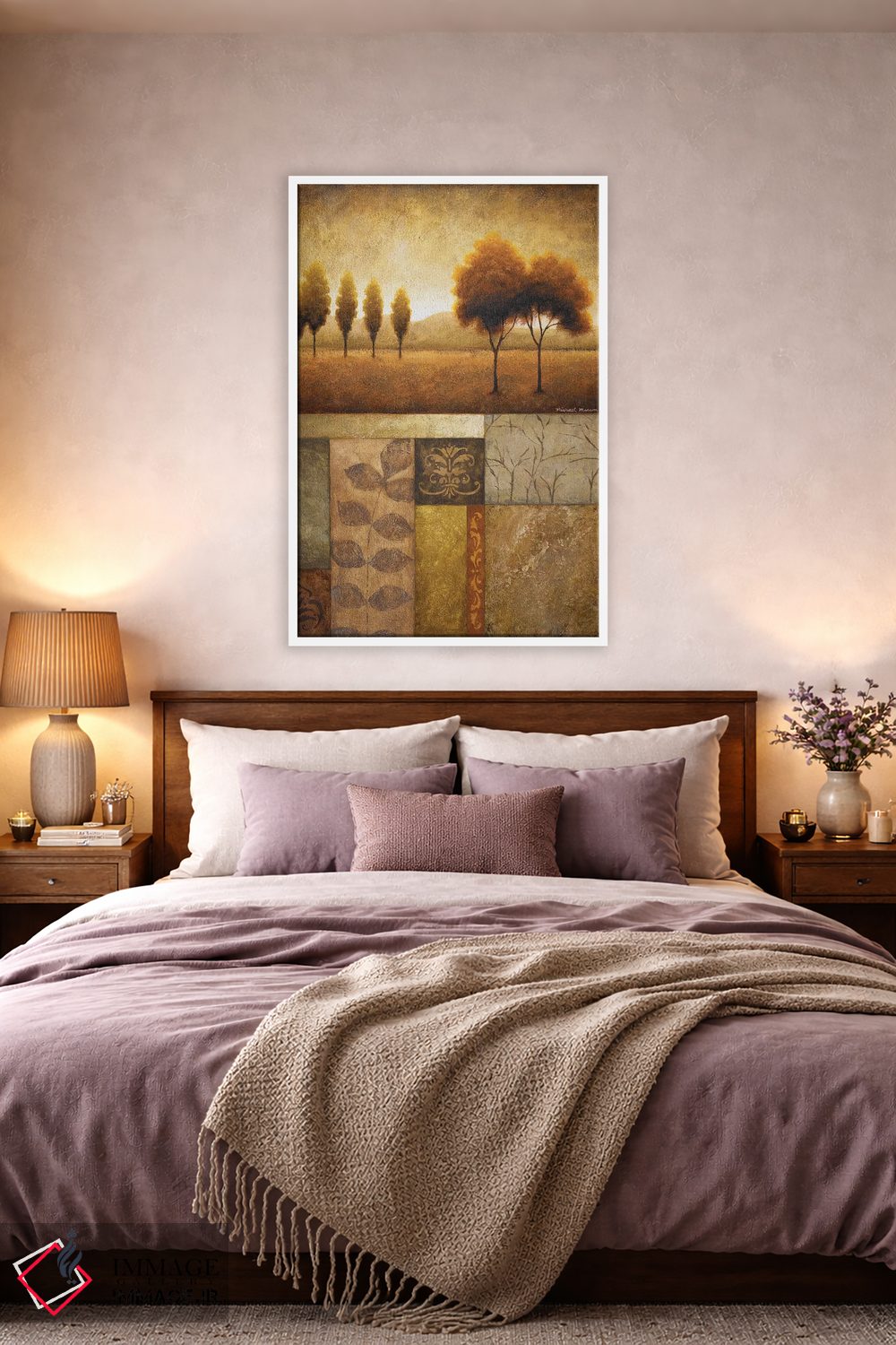 تابلو دکوراتیو "نمای دشت I" اثر مایکل مارکون - D1W