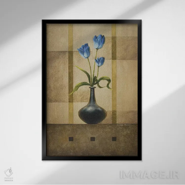 تابلو دکوراتیو "سکون I" اثر مایکل مارکون - نمای قابدار مشکی