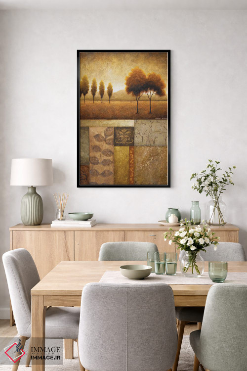 تابلو دکوراتیو "نمای دشت I" اثر مایکل مارکون - D6B