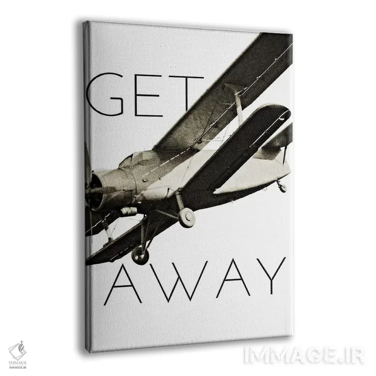 تابلو دکوراتیو "هواپیماهای کلاسیک II" اثر مایکل مارکون - نمای پرسپکتیو محصول