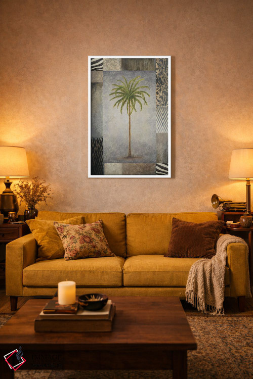 تابلو دکوراتیو "نخل آفتاب II" اثر مایکل مارکون - D1W