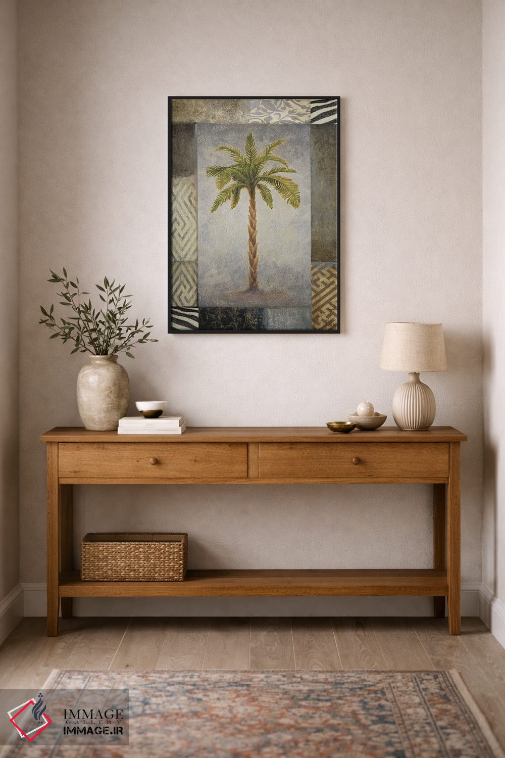 تابلو دکوراتیو "نخل آفتاب I" اثر مایکل مارکون - D2B