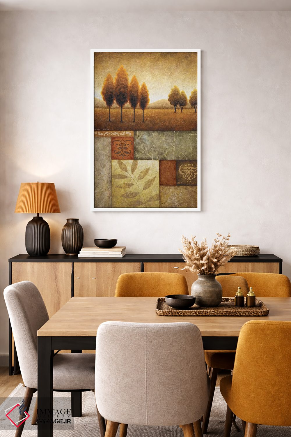 تابلو دکوراتیو "نمای دشت II" اثر مایکل مارکون - D5W