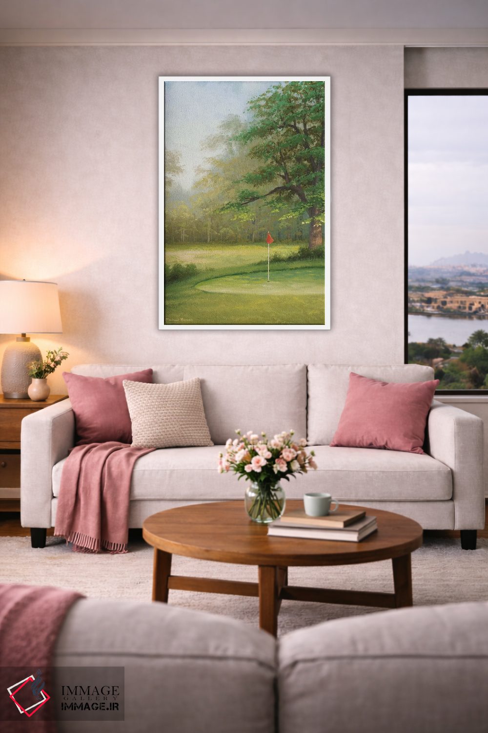 تابلو دکوراتیو "آماکوی سبز II" اثر مایکل مارکون - D2W