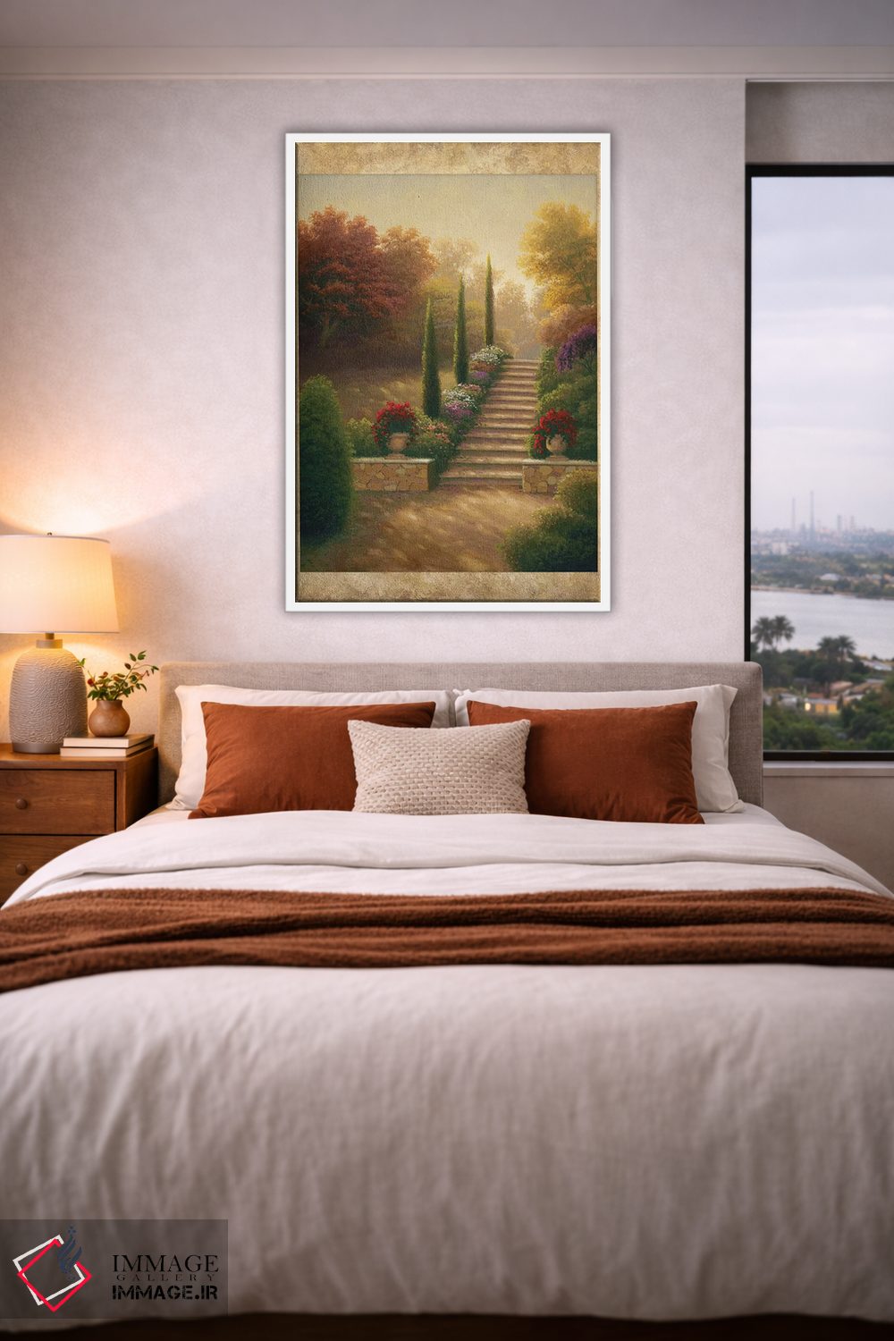 تابلو دکوراتیو "باغ های ویولا" اثر مایکل مارکون - D3W