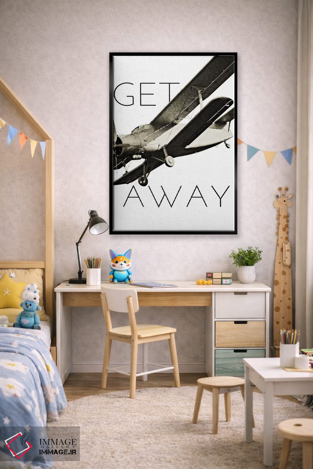 تابلو دکوراتیو "هواپیماهای کلاسیک II" اثر مایکل مارکون - D2B