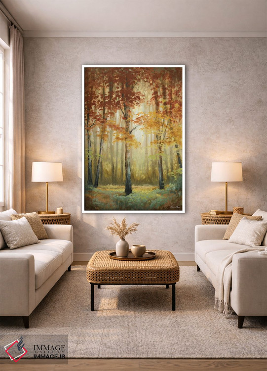 تابلو دکوراتیو "درخشش جنگل II" اثر مایکل مارکون - D1W