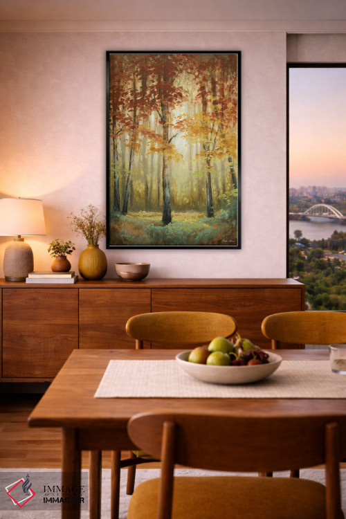 تابلو دکوراتیو "درخشش جنگل II" اثر مایکل مارکون - D5B