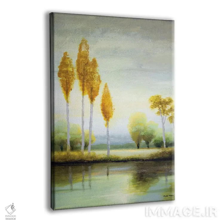 تابلو دکوراتیو "آرامش سپتامبر I" اثر مایکل مارکون - نمای پرسپکتیو محصول