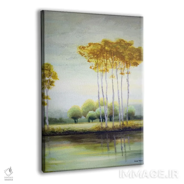 تابلو دکوراتیو "آرامش سپتامبر II" اثر مایکل مارکون - نمای پرسپکتیو محصول