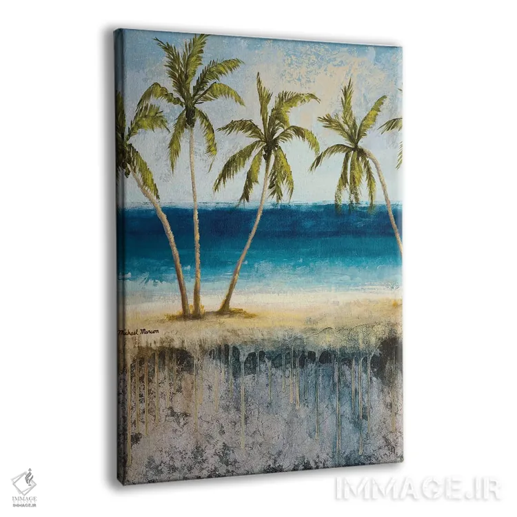 تابلو دکوراتیو "رویای آتلانتیک I" اثر مایکل مارکون - نمای پرسپکتیو محصول