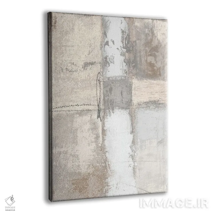 تابلو مینیمال "تفکیک پاییز خنثی I" اثر مایکل مارکون - نمای پرسپکتیو محصول