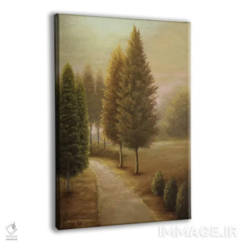 تابلو دکوراتیو "آوبورن I" اثر مایکل مارکون - نمای پرسپکتیو محصول