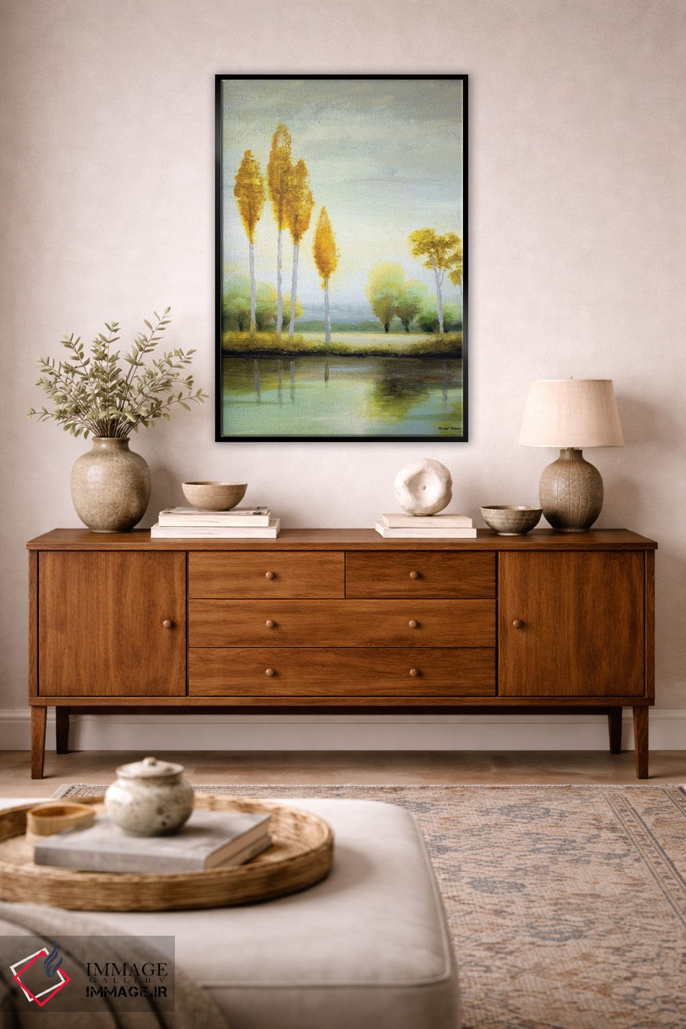 تابلو دکوراتیو "آرامش سپتامبر I" اثر مایکل مارکون - D4B