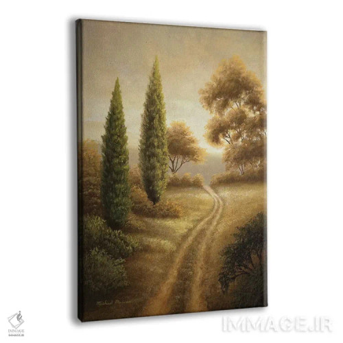 تابلو دکوراتیو "آوبورن II" اثر مایکل مارکون - نمای پرسپکتیو محصول