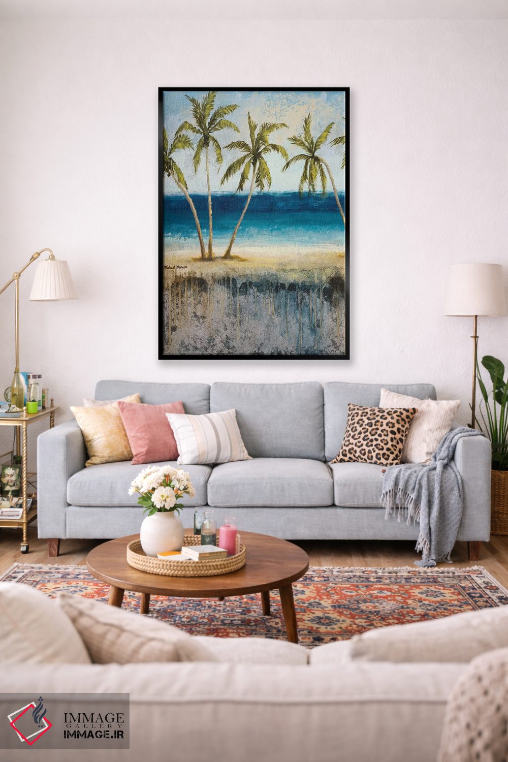 تابلو دکوراتیو "رویای آتلانتیک I" اثر مایکل مارکون - D1B