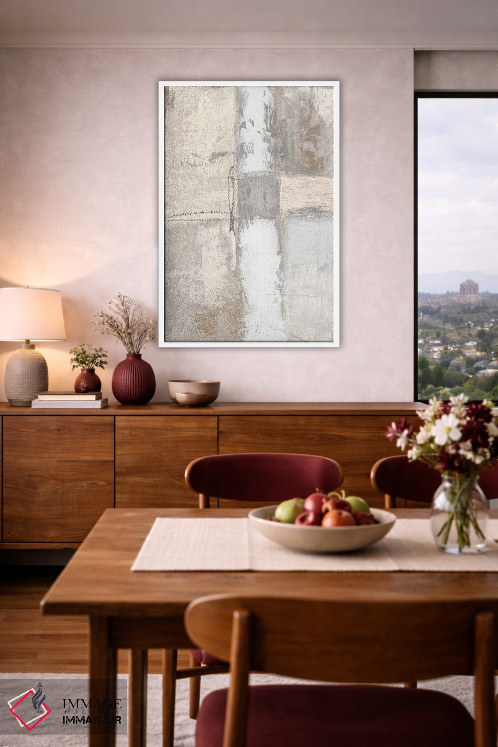 تابلو مینیمال "تفکیک پاییز خنثی I" اثر مایکل مارکون - D3W