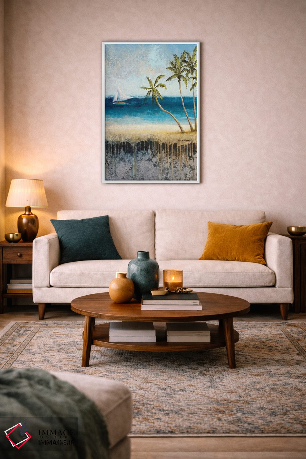 تابلو دکوراتیو "رویای آتلانتیک II" اثر مایکل مارکون - D2W