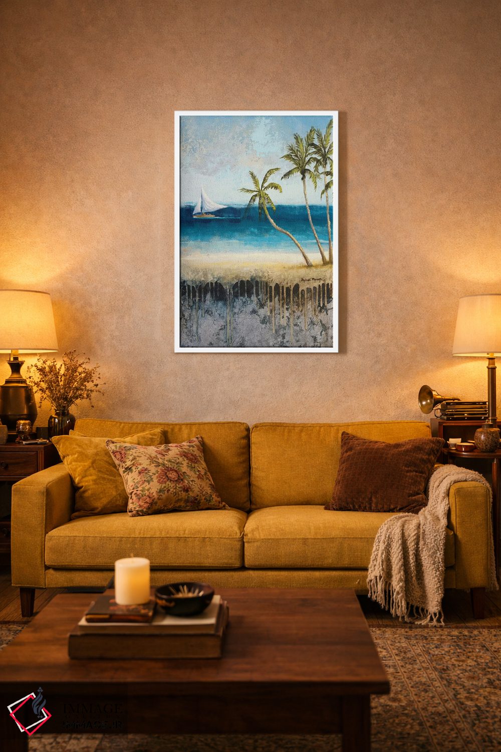 تابلو دکوراتیو "رویای آتلانتیک II" اثر مایکل مارکون - D1W