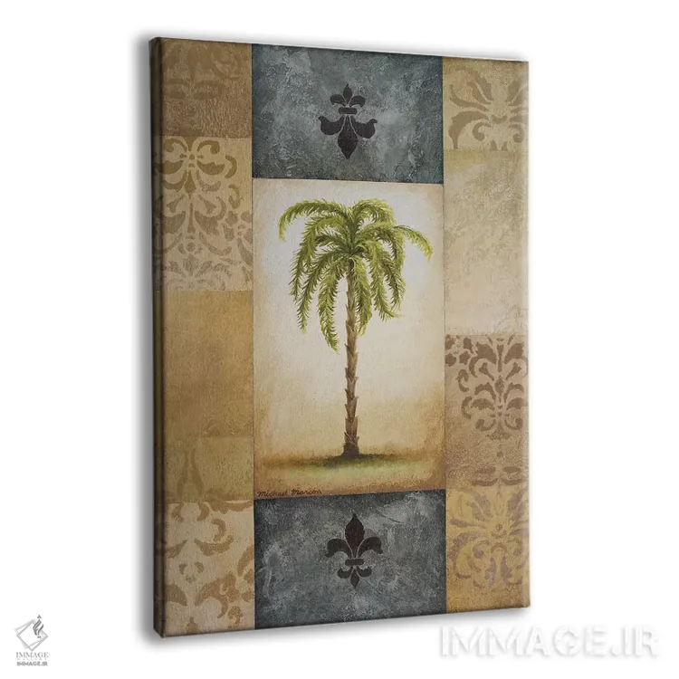 تابلو دکوراتیو نخل خیالی ۲ اثر مایکل مارکون - نمای پرسپکتیو محصول