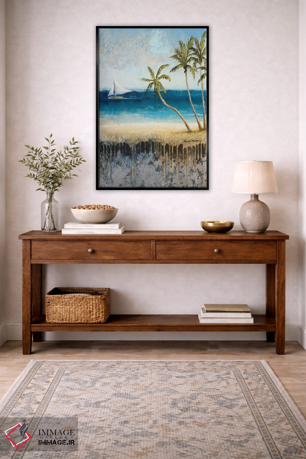 تابلو دکوراتیو "رویای آتلانتیک II" اثر مایکل مارکون - D3B