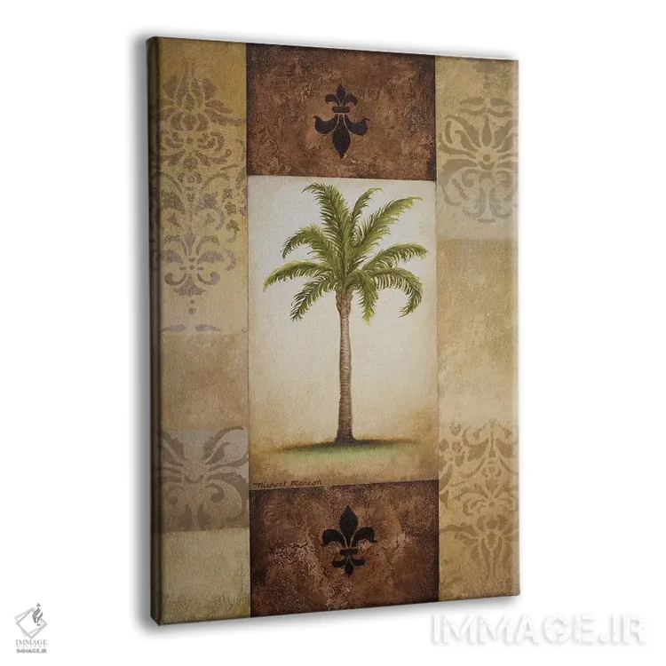 تابلو دکوراتیو نخل خیالی ۱ اثر مایکل مارکون - نمای پرسپکتیو محصول