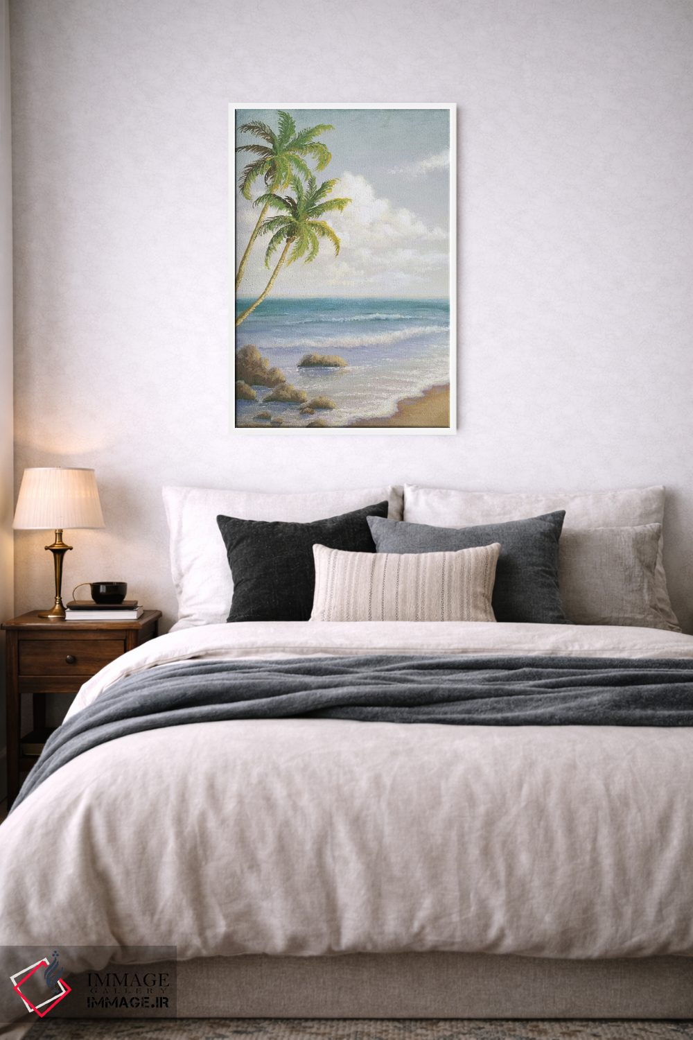 تابلو دکوراتیو "ساحل آتلانتیک I" اثر مایکل مارکون - D6W