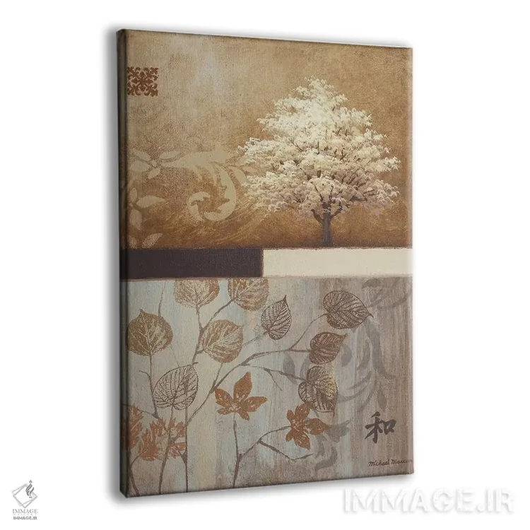 تابلو دکوراتیو از شرق تا غرب اثر مایکل مارکون - نمای پرسپکتیو محصول