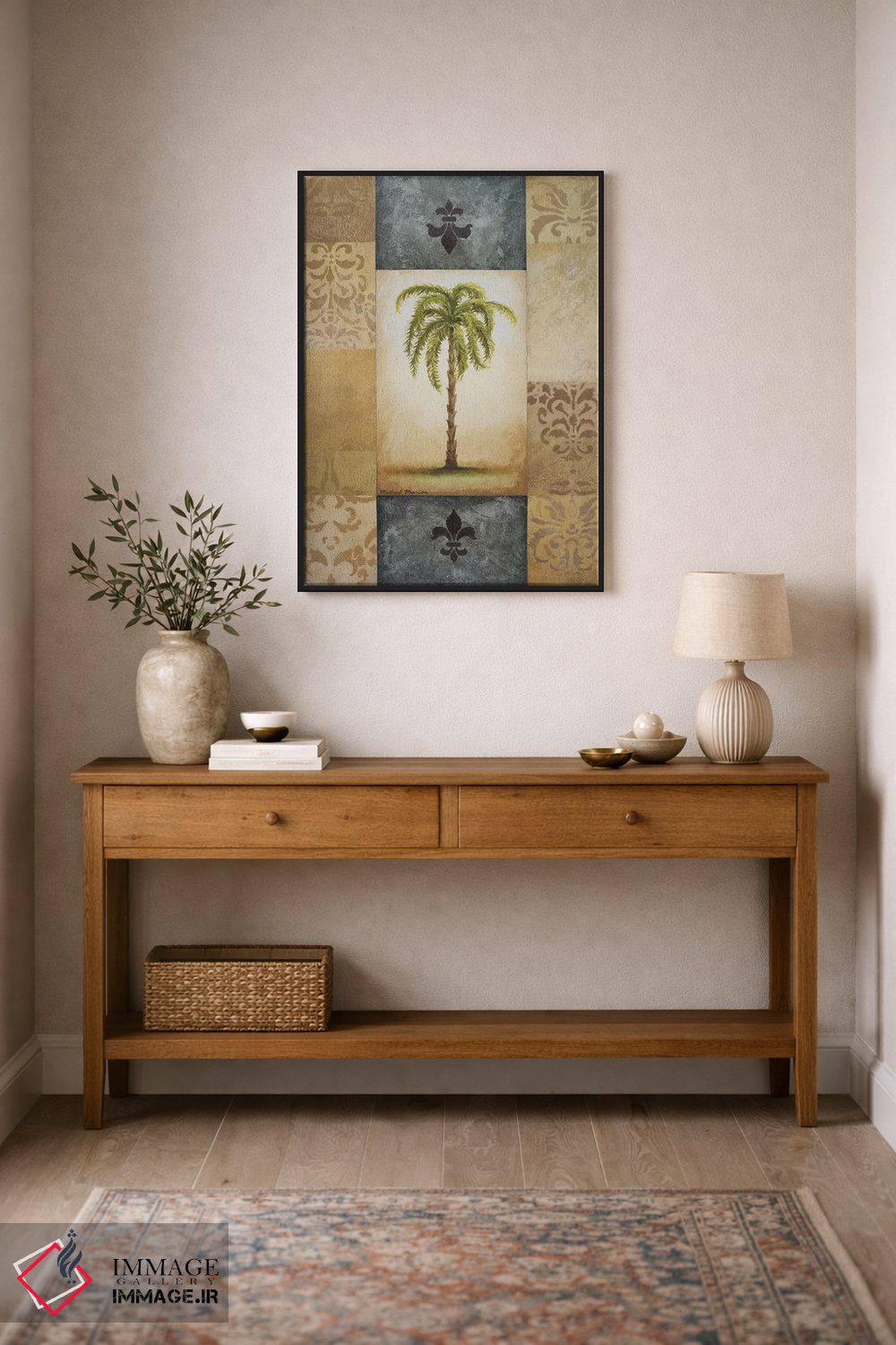 تابلو دکوراتیو نخل خیالی ۲ اثر مایکل مارکون - D2B