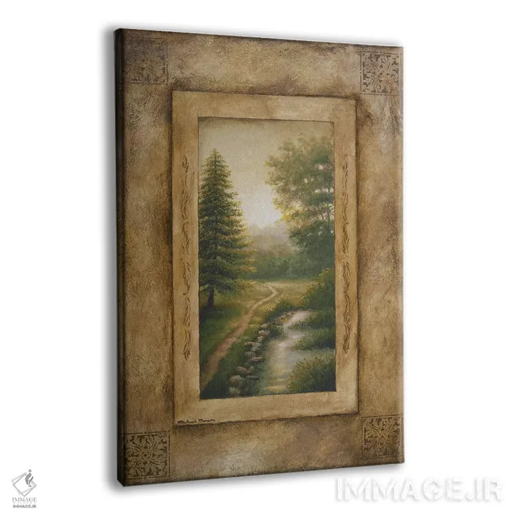 تابلو دکوراتیو خاطره مارشفیلد اثر مایکل مارکون - نمای پرسپکتیو محصول