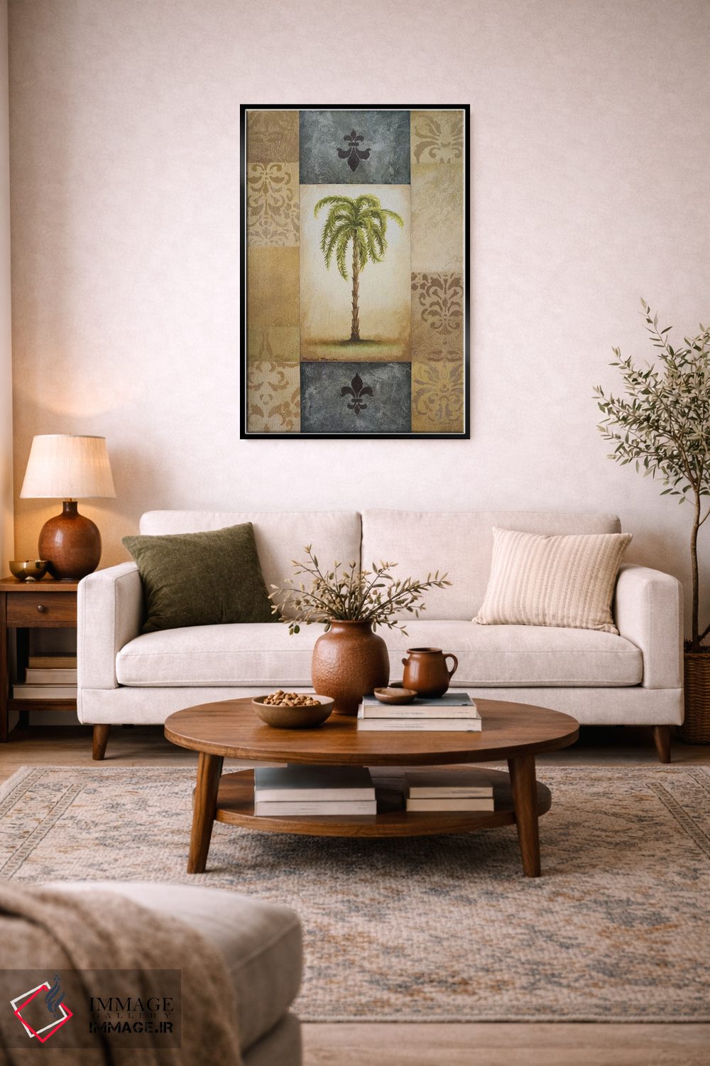 تابلو دکوراتیو نخل خیالی ۲ اثر مایکل مارکون - D4B