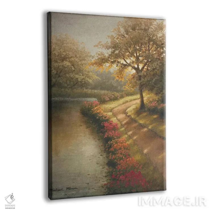 تابلو دکوراتیو نور صبحگاهی ۱ اثر مایکل مارکون - نمای پرسپکتیو محصول