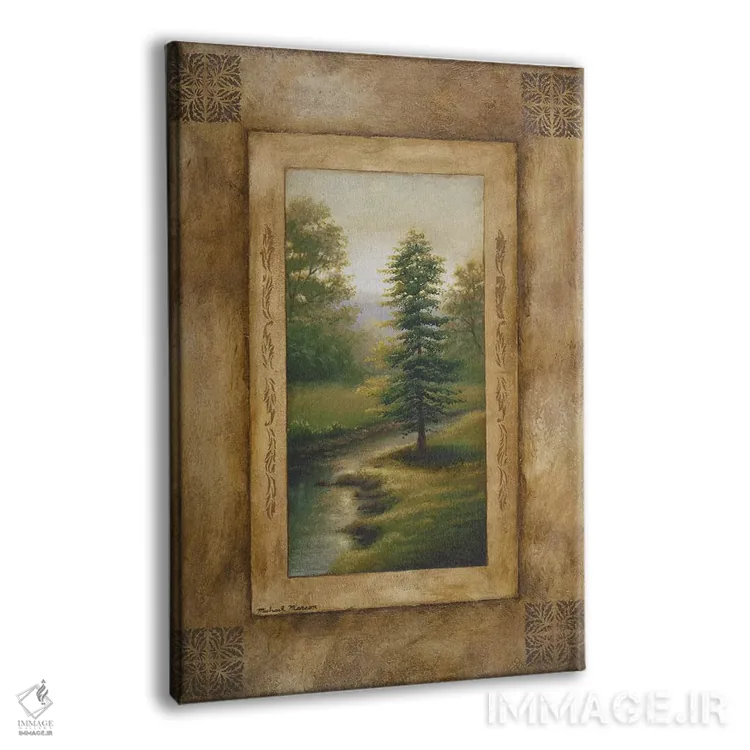 تابلو دکوراتیو صبح مارشفیلد اثر مایکل مارکون - نمای پرسپکتیو محصول