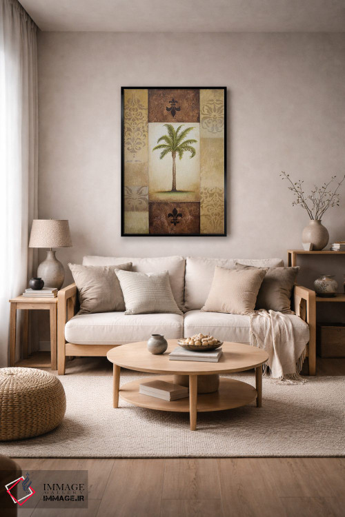 تابلو دکوراتیو نخل خیالی ۱ اثر مایکل مارکون - D6B