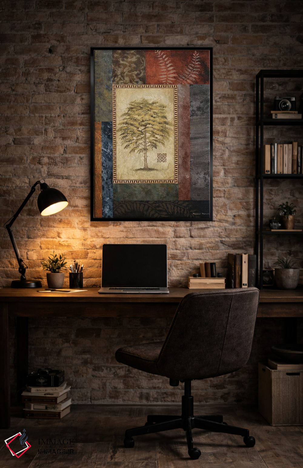 تابلو دکوراتیو "درخت اکالیپتوس II" اثر مایکل مارکون - D6B