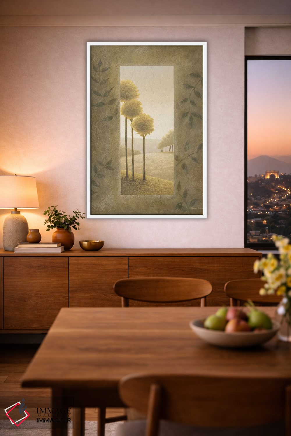 تابلو دکوراتیو فرار طلایی ۲ اثر مایکل مارکون - D1W