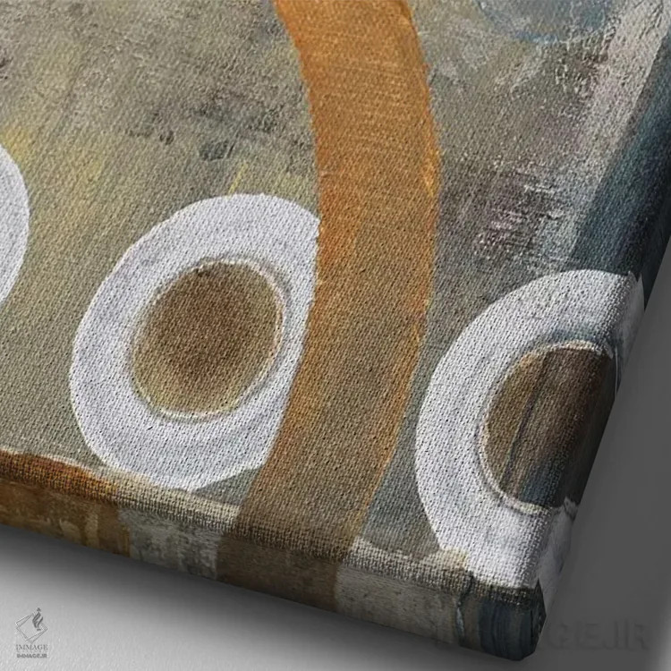 تابلو دکوراتیو تصور کن اثر مایکل مارکون - نمای نزدیک بافت بوم