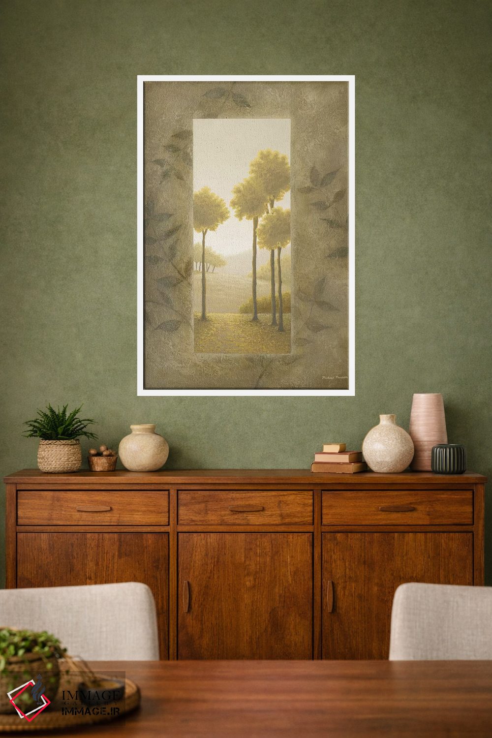 تابلو دکوراتیو فرار طلایی ۱ اثر مایکل مارکون - D1W