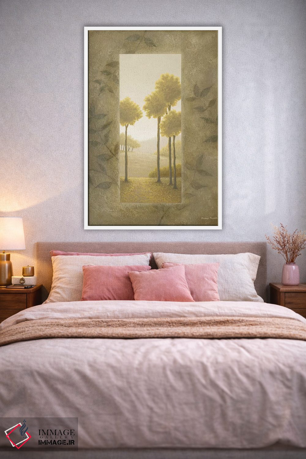 تابلو دکوراتیو فرار طلایی ۱ اثر مایکل مارکون - D2W