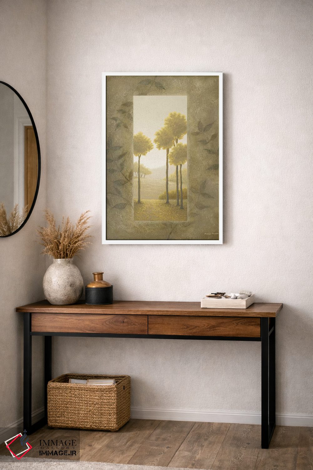 تابلو دکوراتیو فرار طلایی ۱ اثر مایکل مارکون - D3W