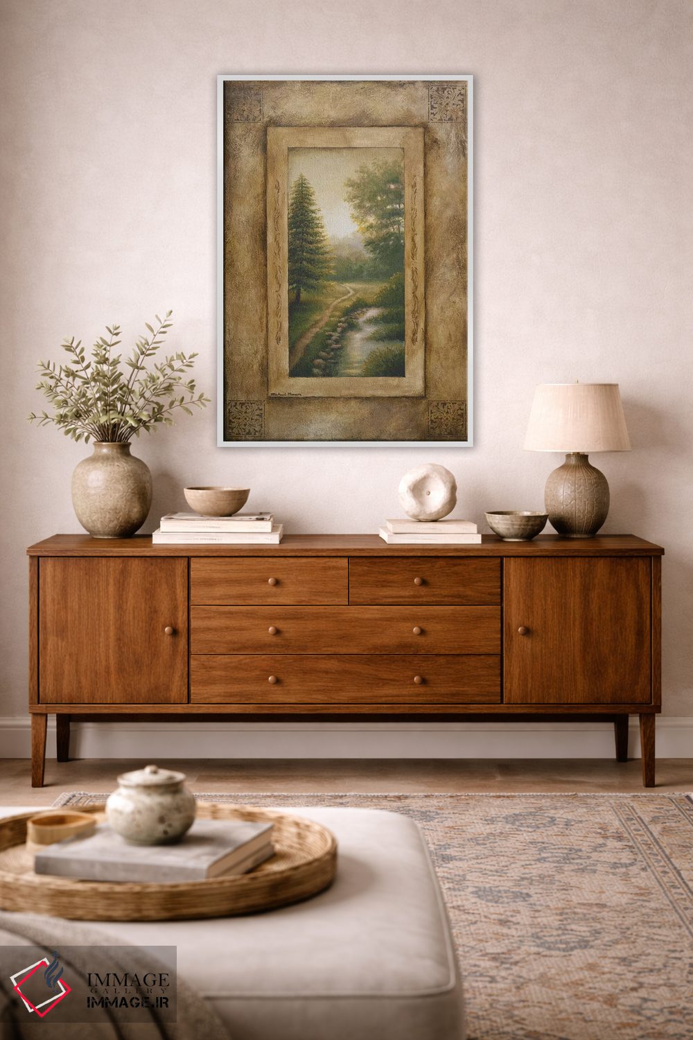 تابلو دکوراتیو خاطره مارشفیلد اثر مایکل مارکون - D3W