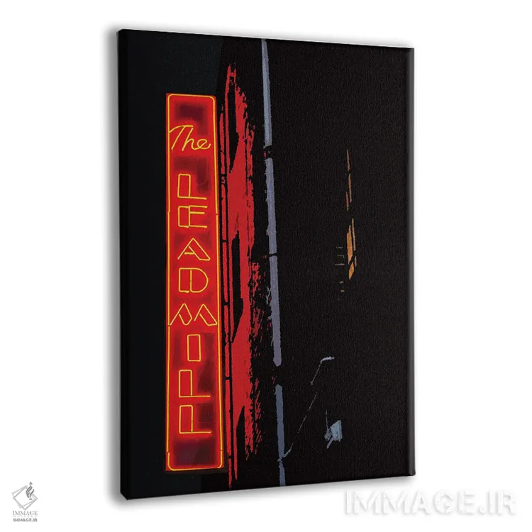 تابلو دکوراتیو لیدمیل شفیلد اثر JMA مدیا - نمای پرسپکتیو محصول