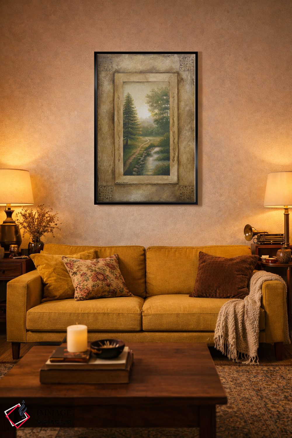 تابلو دکوراتیو خاطره مارشفیلد اثر مایکل مارکون - D4B