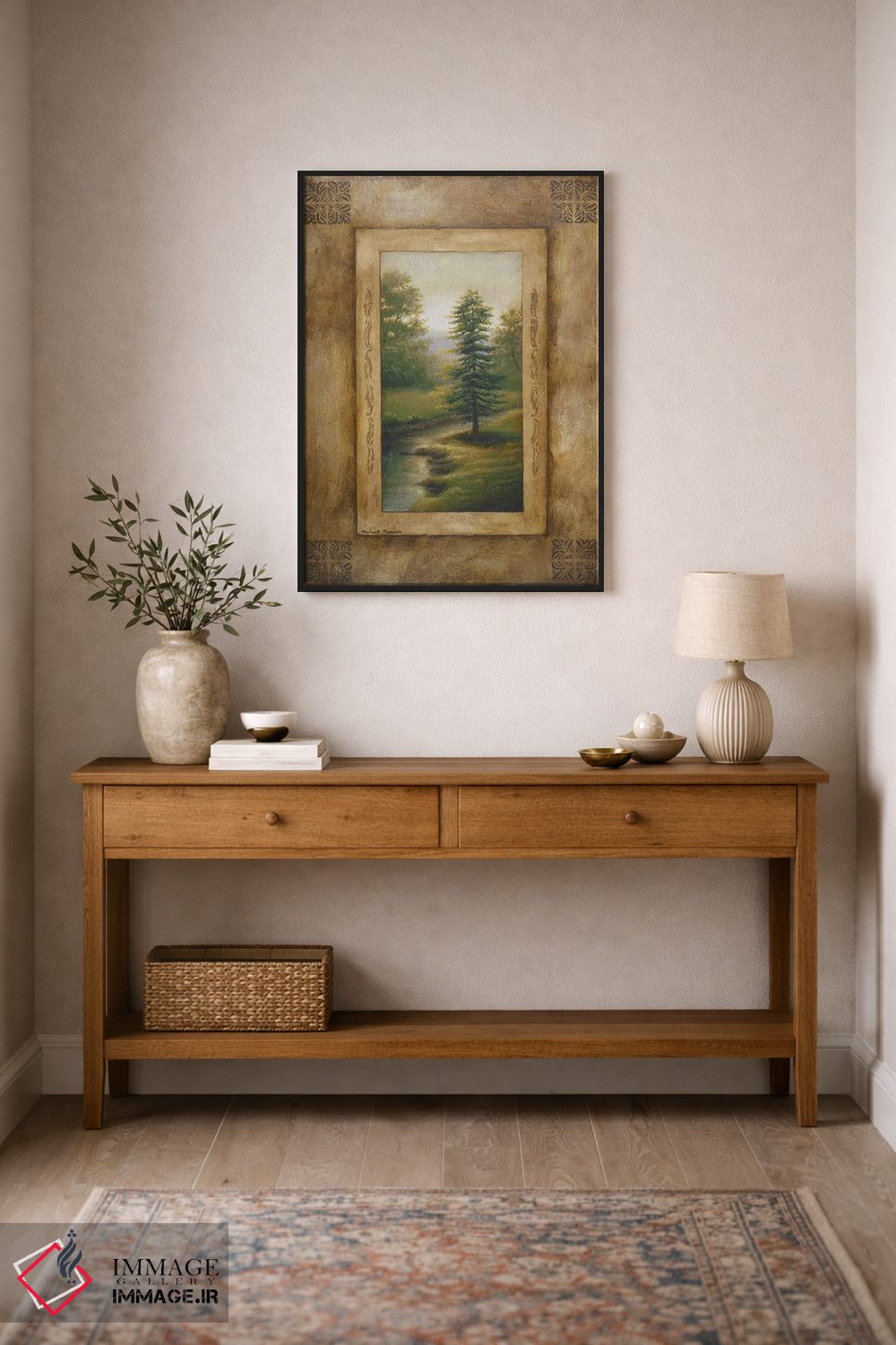 تابلو دکوراتیو صبح مارشفیلد اثر مایکل مارکون - D2B