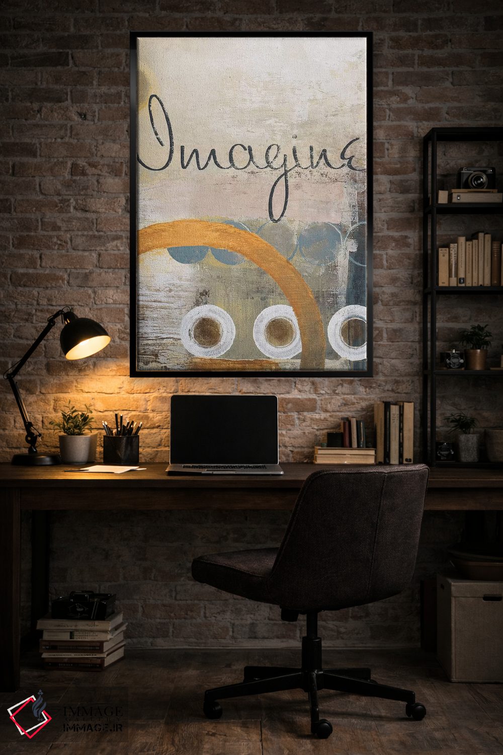تابلو دکوراتیو تصور کن اثر مایکل مارکون - D3B