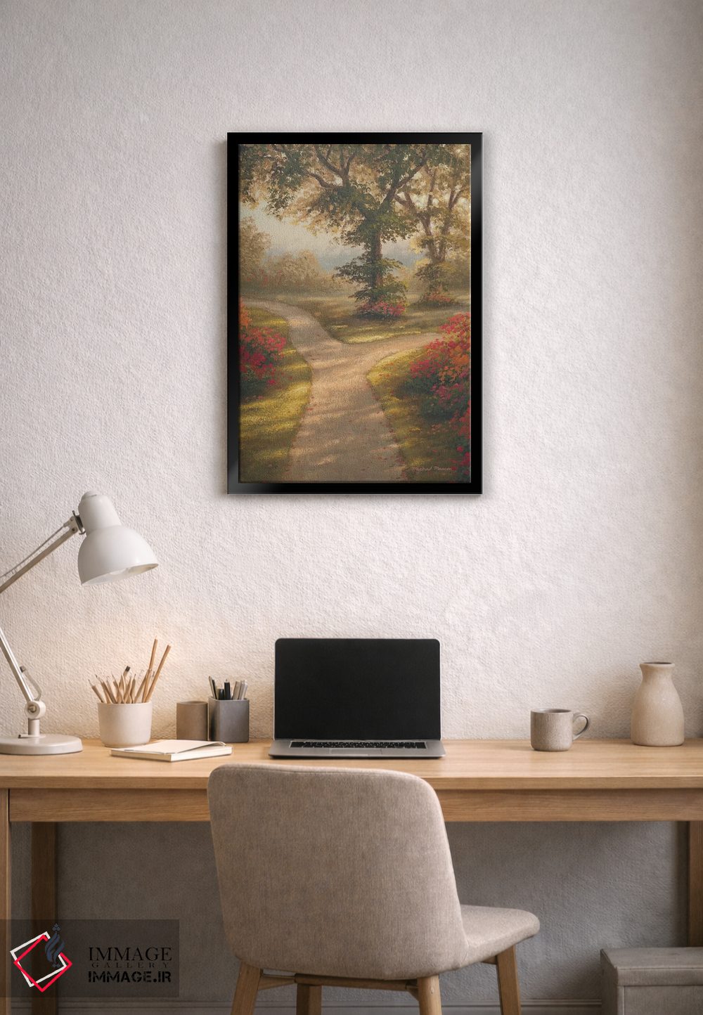 تابلو دکوراتیو نور صبحگاهی ۲ اثر مایکل مارکون - D2B