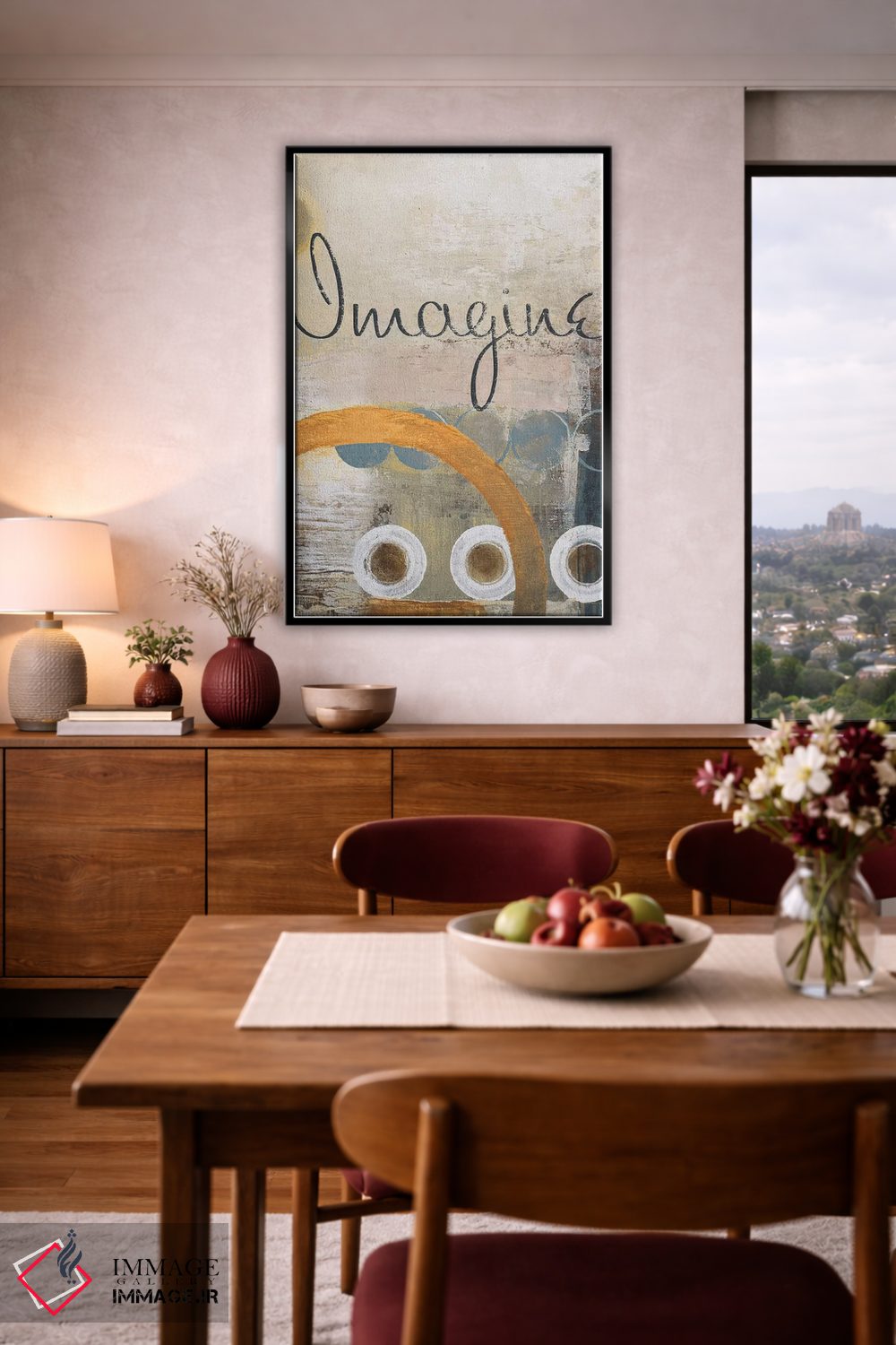 تابلو دکوراتیو تصور کن اثر مایکل مارکون - D4B