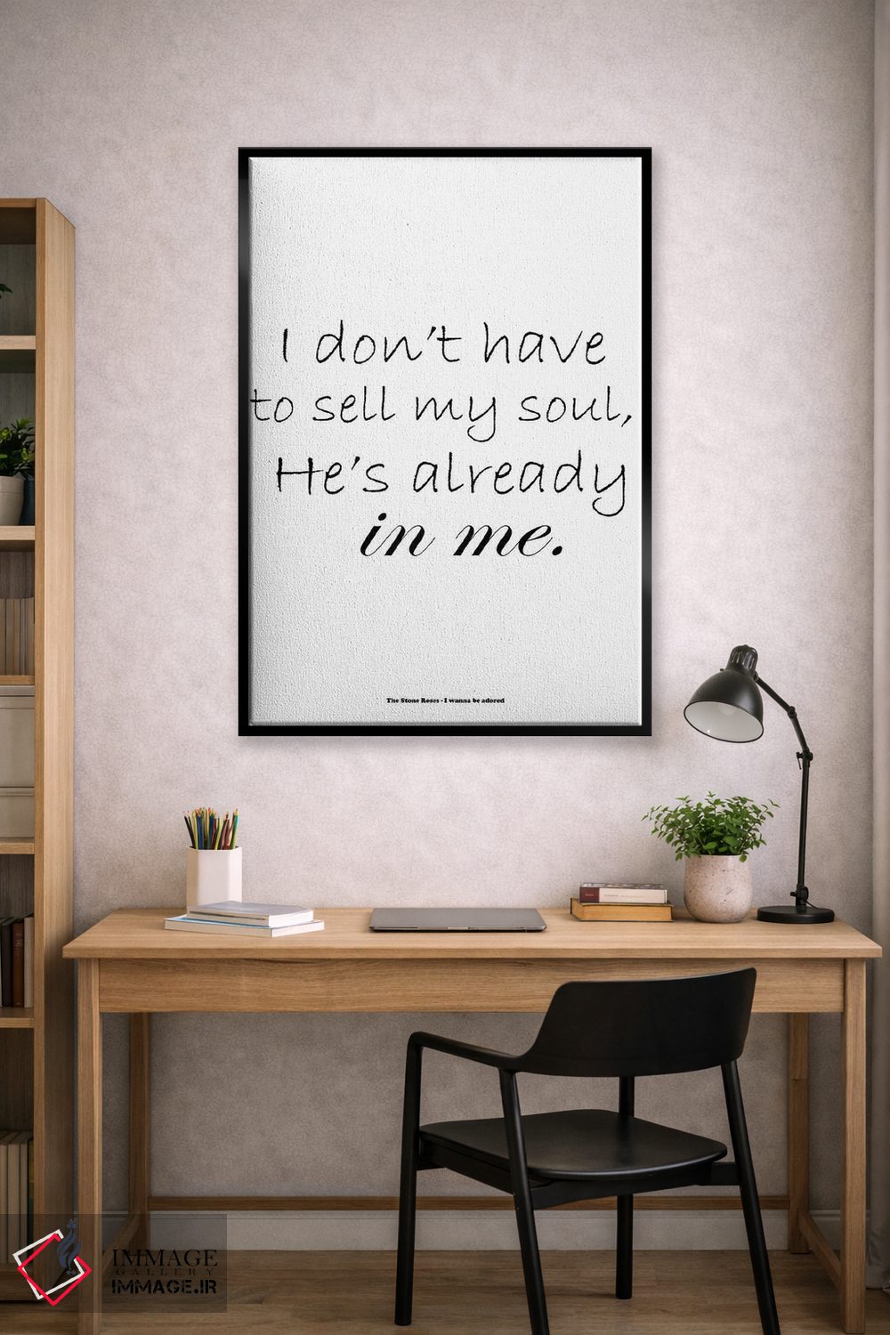 تابلو دکوراتیو گل های رز سنگی اثر JMA مدیا - D3B