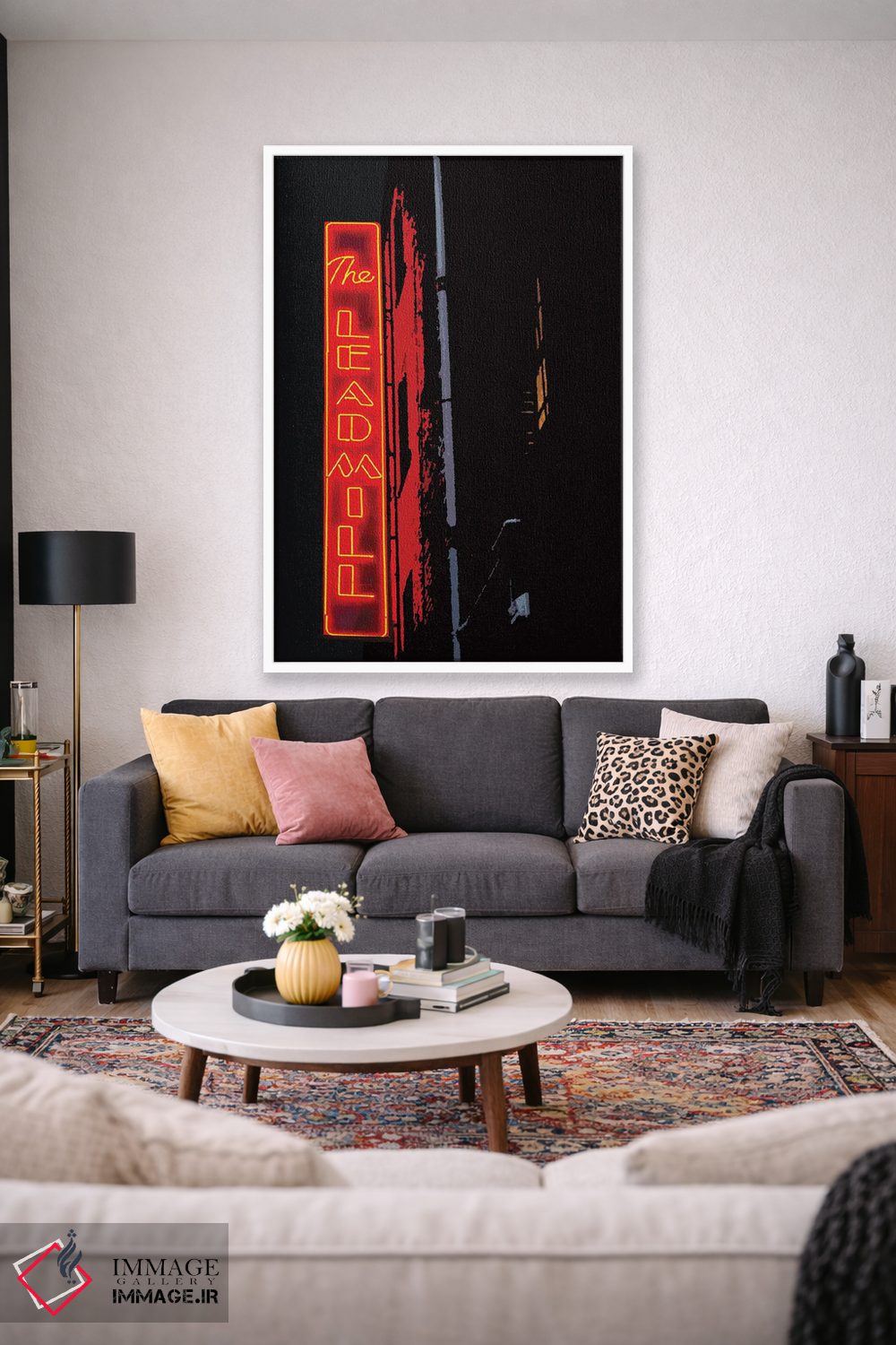 تابلو دکوراتیو لیدمیل شفیلد اثر JMA مدیا - D1W